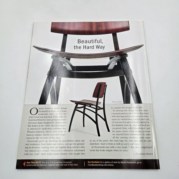 Tauton’s Fine Woodworking Magazine Lot February April June August October Decemb - Picture 11 of 15